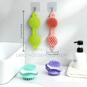 Soft Rubber Double-Sided Massage Brush
