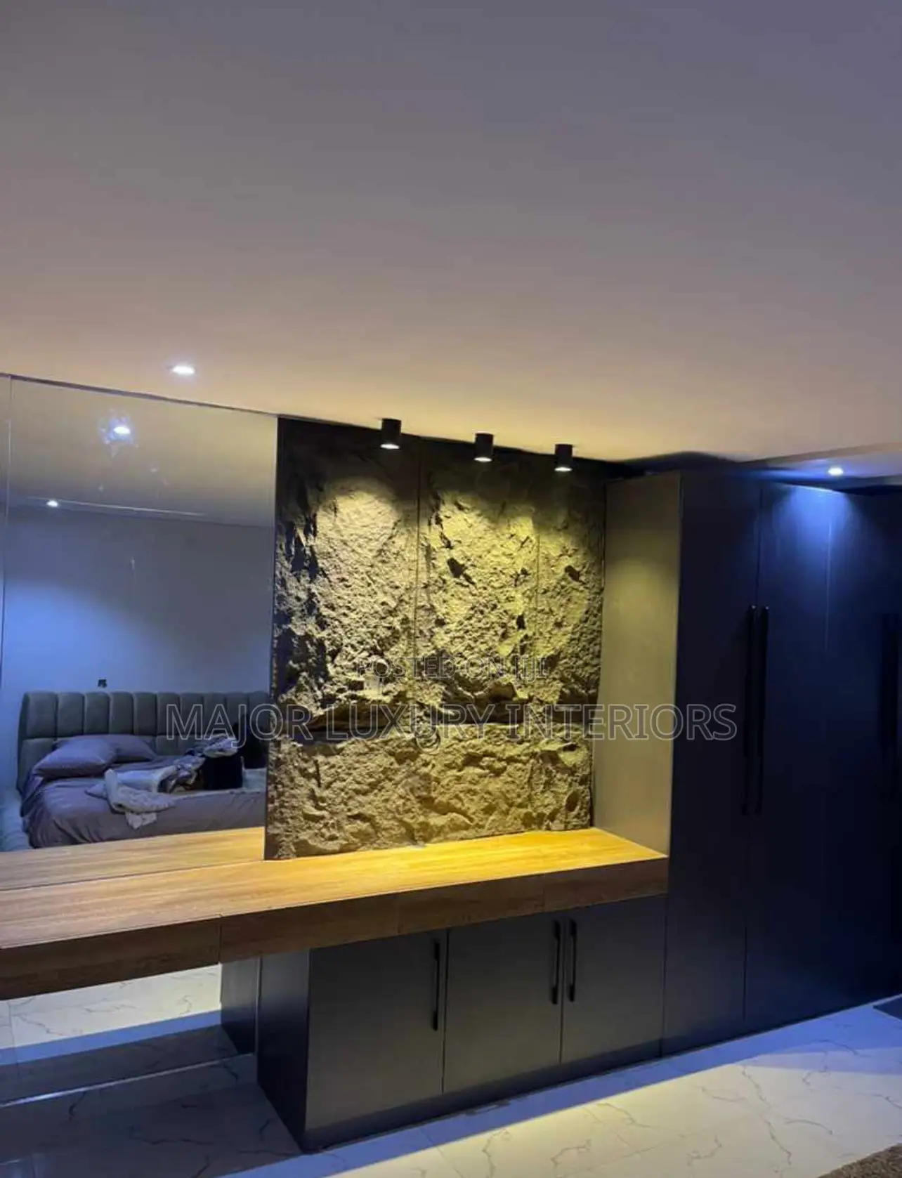 3D Rock View Design ( P.U Stone)