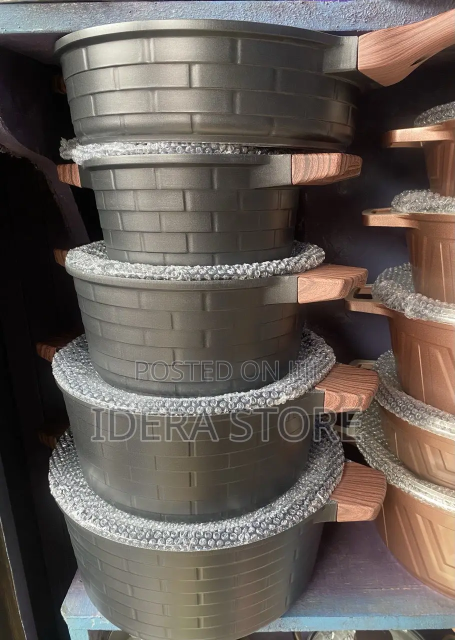 5 Set Ucc Life Block Design Pot
