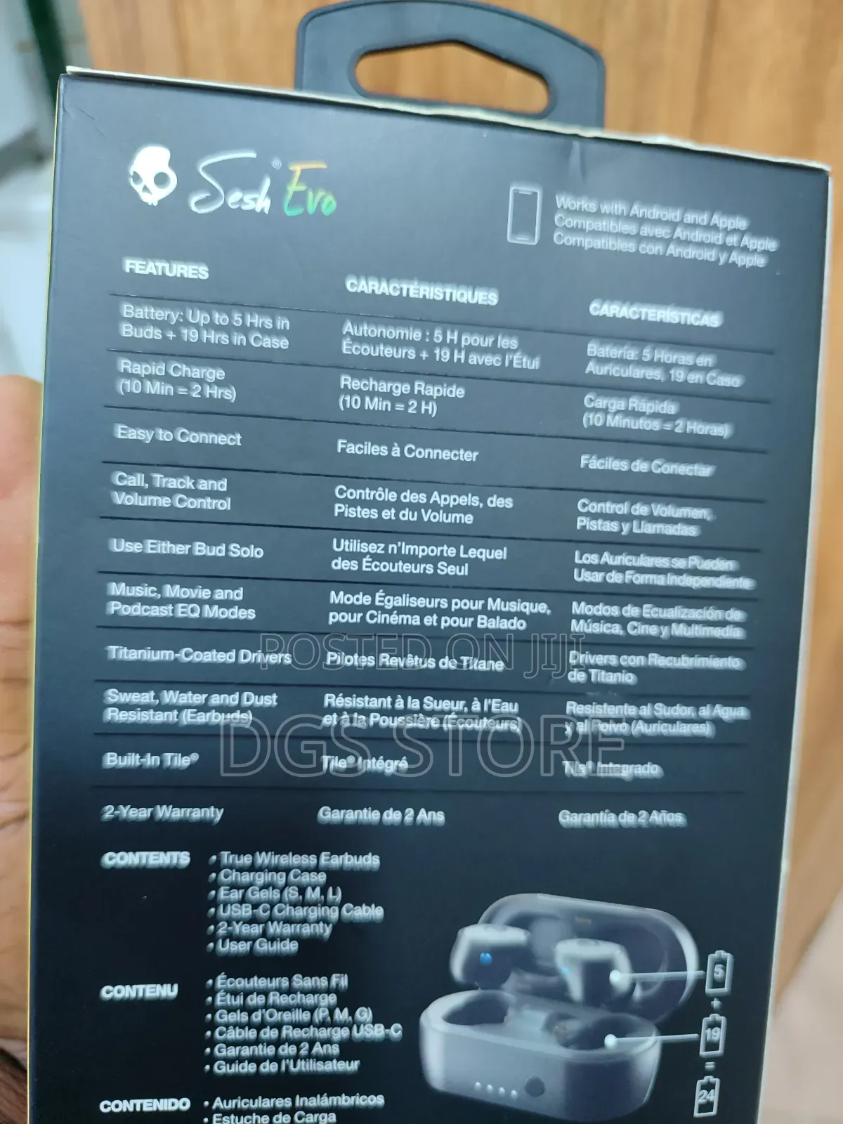 Skullcandy Sesh Evo Bluetooth Earbuds