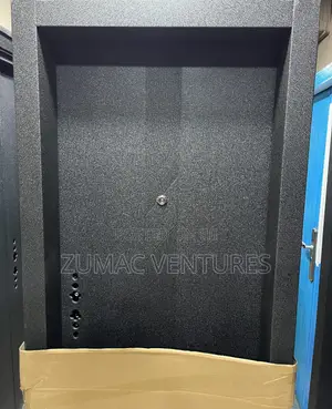 Black German Standard Steel Door.