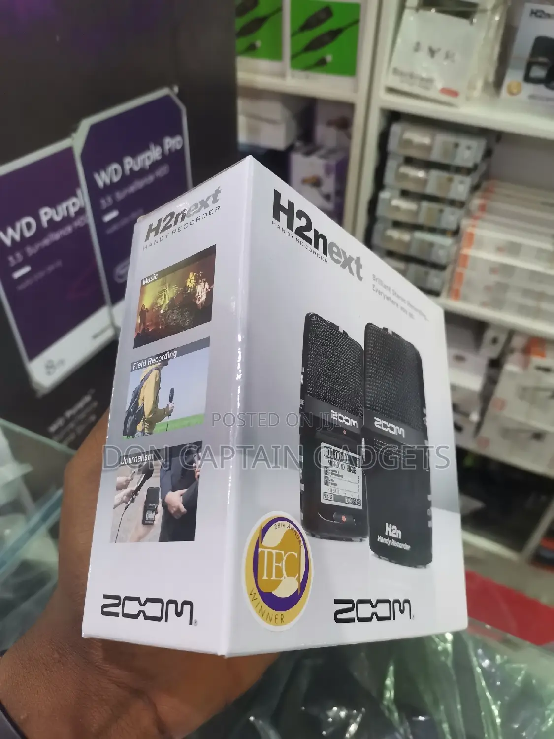 H2next Handy Recorder Zoom