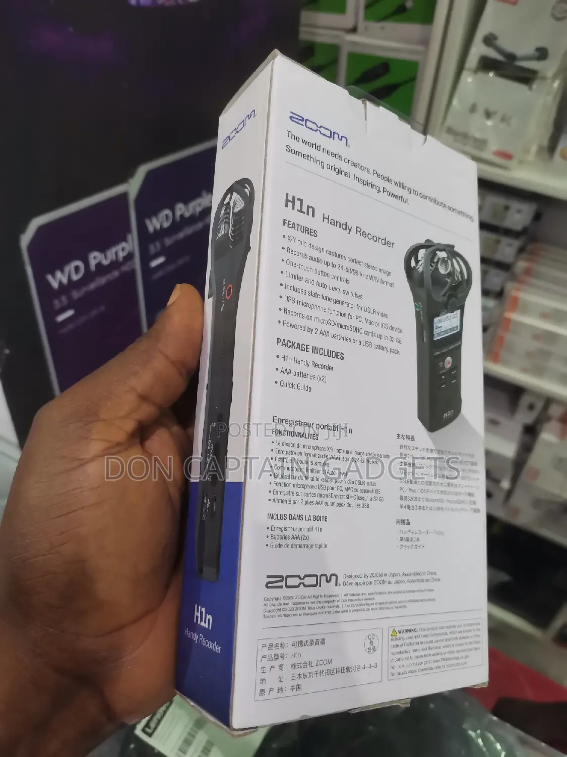 Zoom H1n Handy Recorder