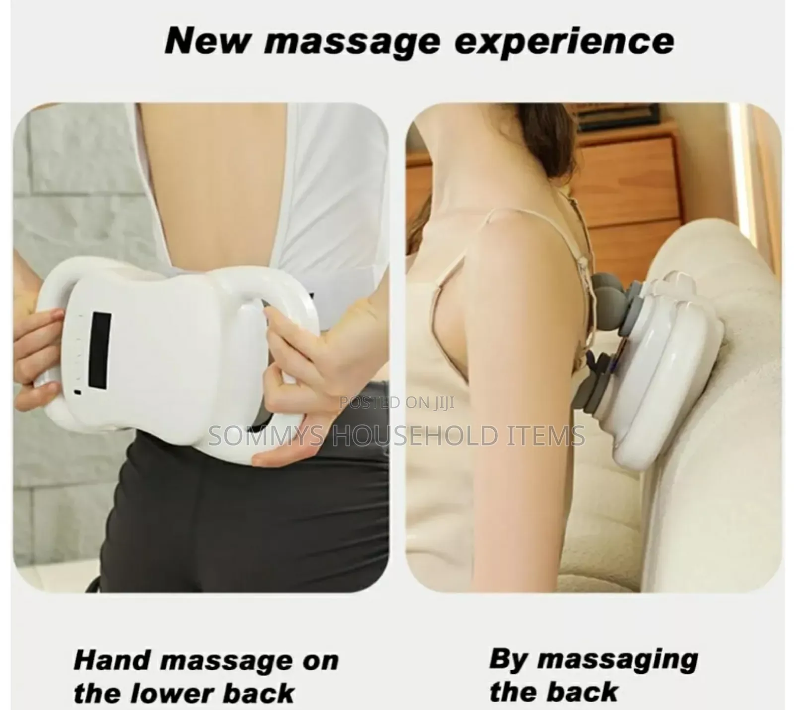 4-Head Handheld Fascia Massager