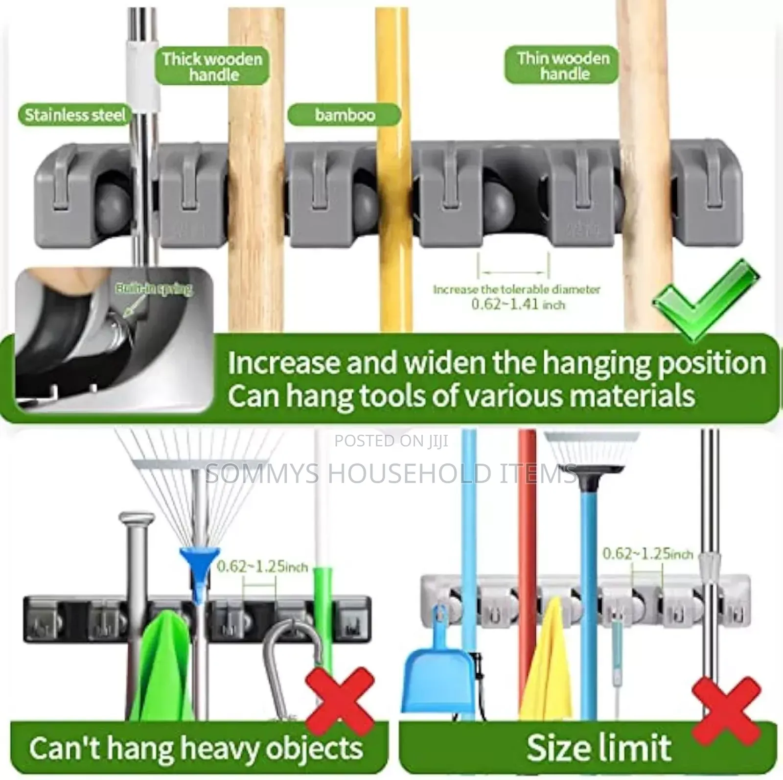 Mop Hanger / Holder