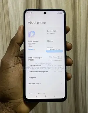 Xiaomi Poco X3 GT 128 GB Blue