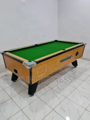Coin-Operated Snooker Tables With Accessory 7ft HDF Wood