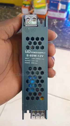 12 Volts 5 Amps 60w Power Supply