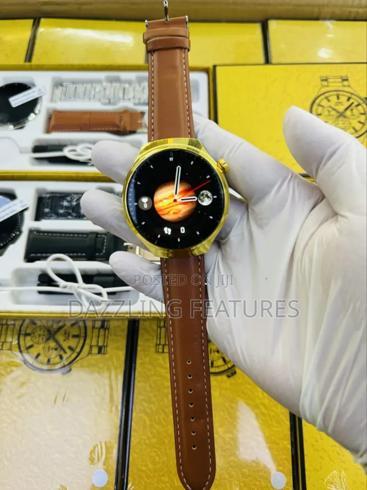Watch 4 Pro Smartwatch With Extra 2 Straps