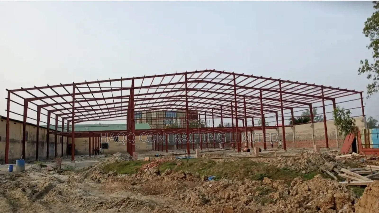 Factory Steel Structures and Roofing Construction