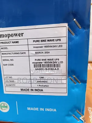 Mopower 1.6kva Solar Inverter