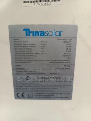 190W Solar Panel 72 Cell