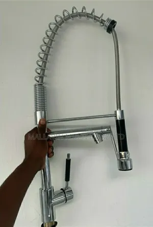 Kitchen Rotatable Spring Faucet