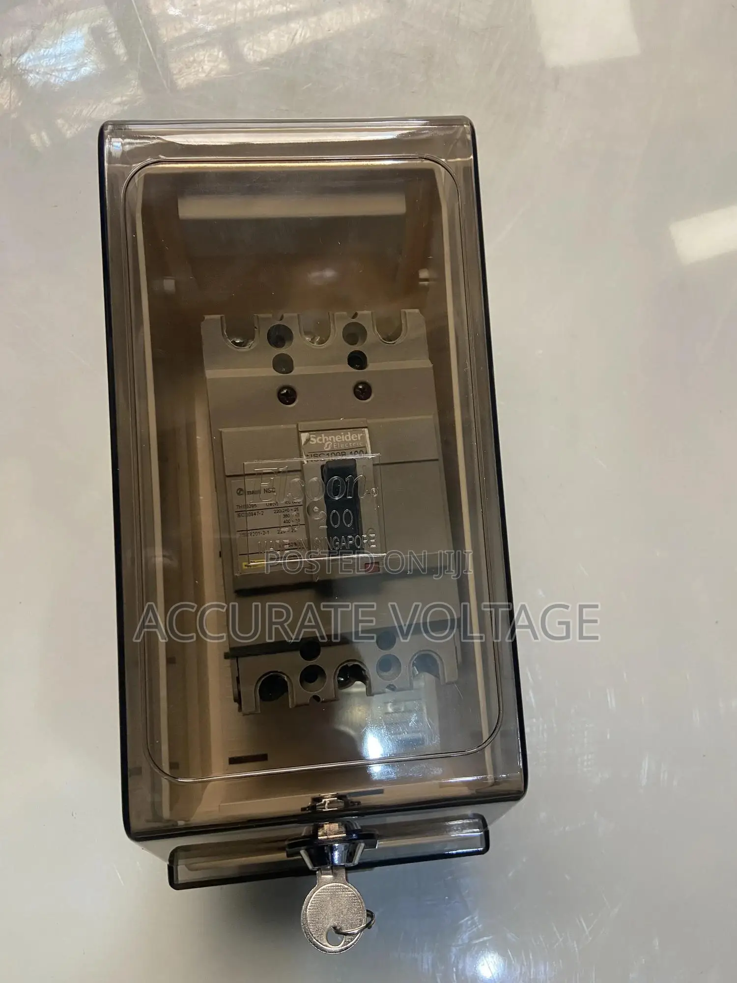 Original METER and McCb Enclosure Box