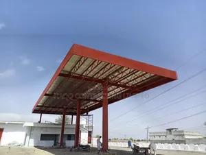 Filling Station Canopy Fabrication; We Deliver Always