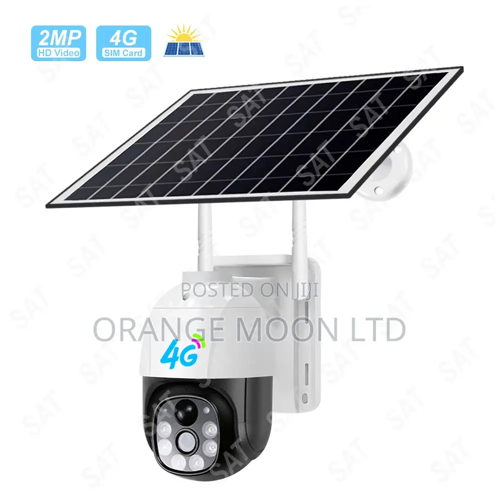 * 2 Days PROMO *4mp V380 PTZ 4g Solar Camera