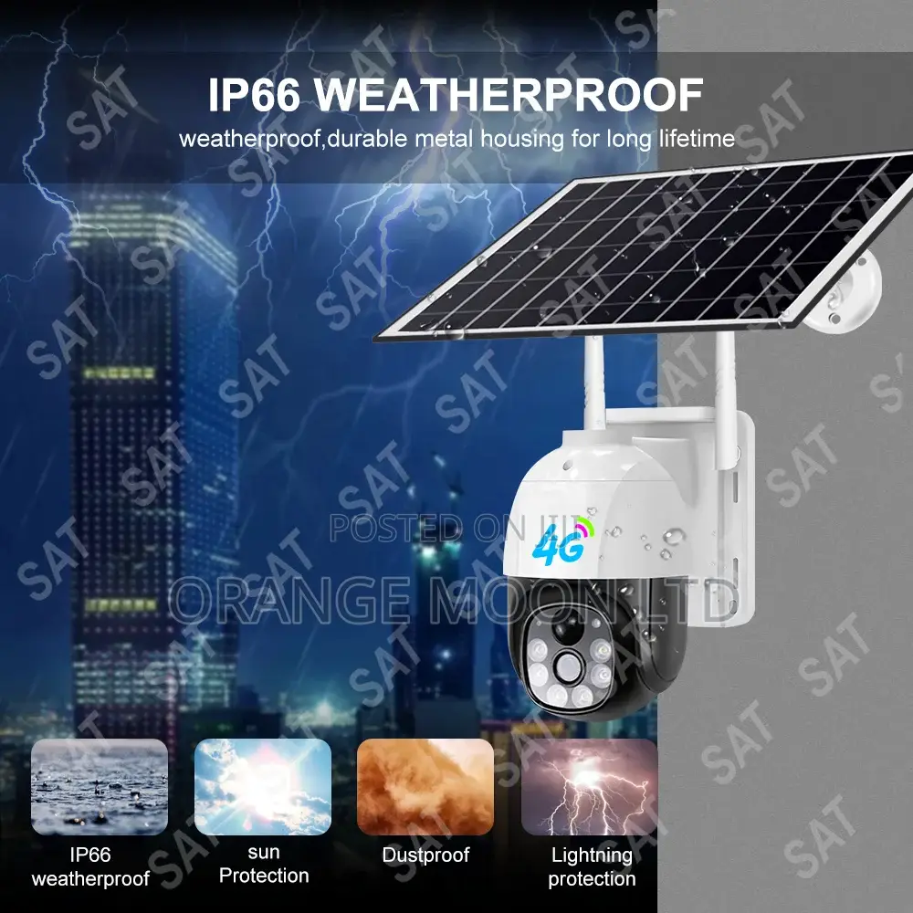 * 2 Days PROMO *4mp V380 PTZ 4g Solar Camera