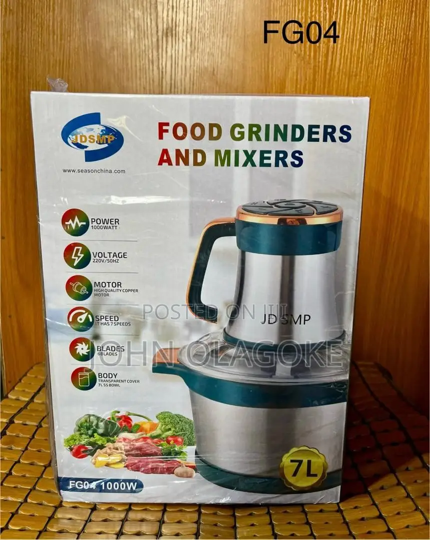 Fg04 7L SMP Food Processor/Yam Pounder