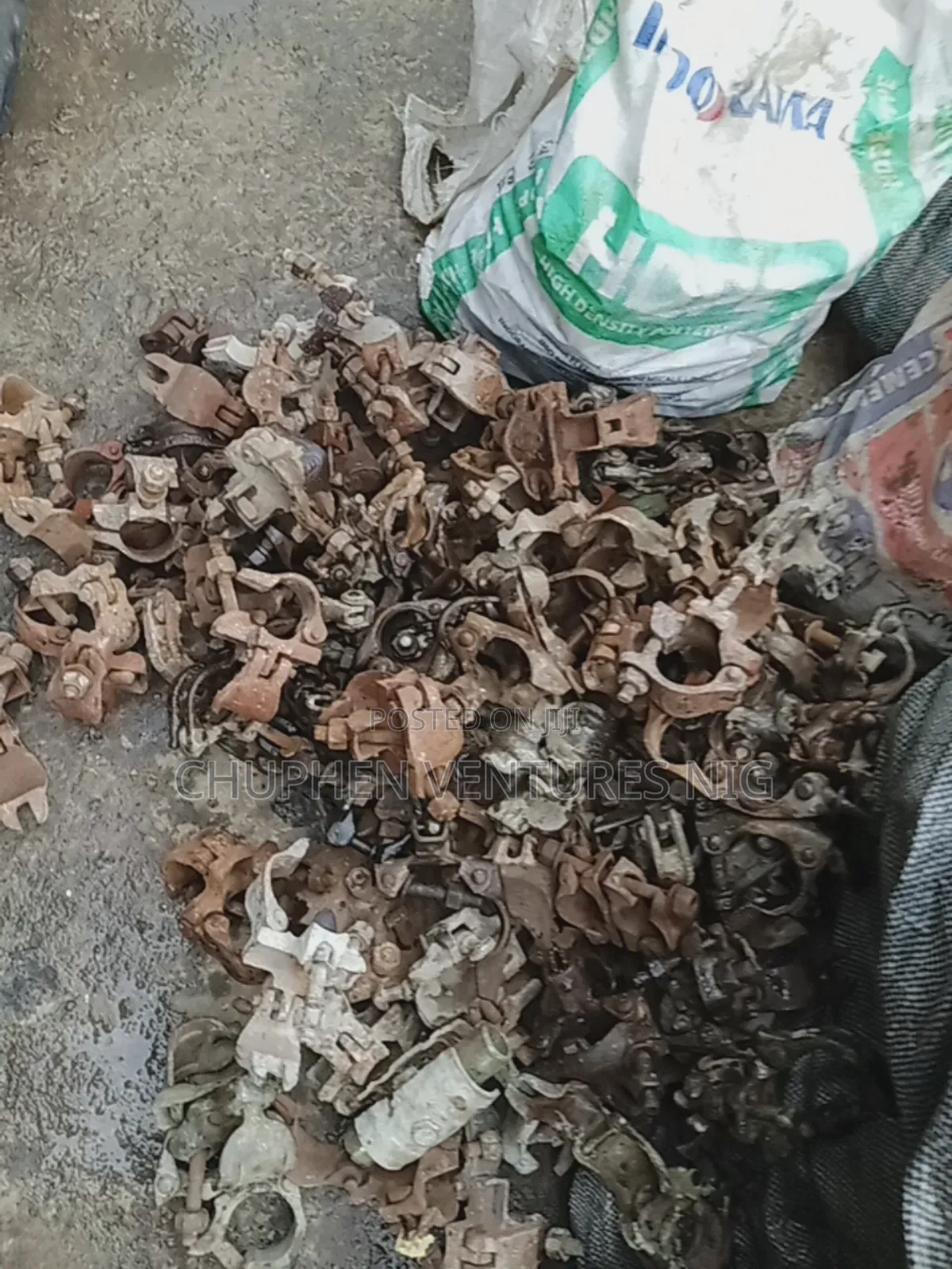 Scaffolding Clips And Rods