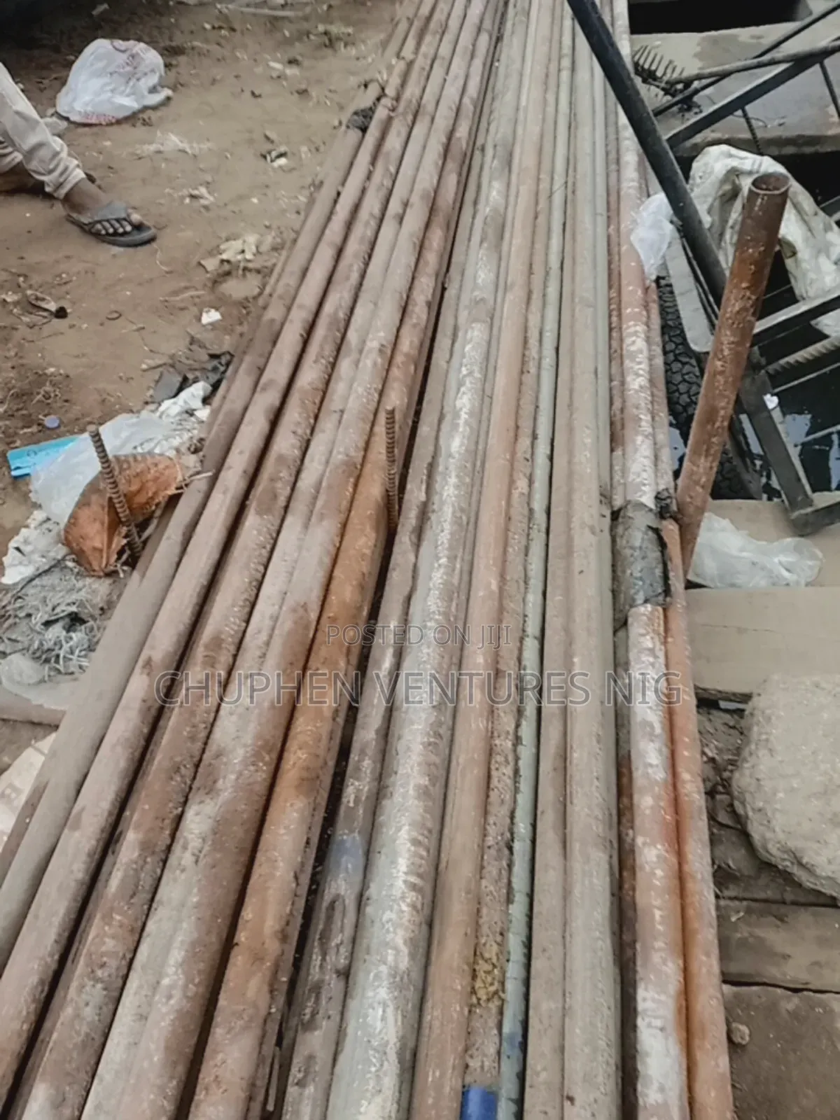 Scaffolding Clips And Rods