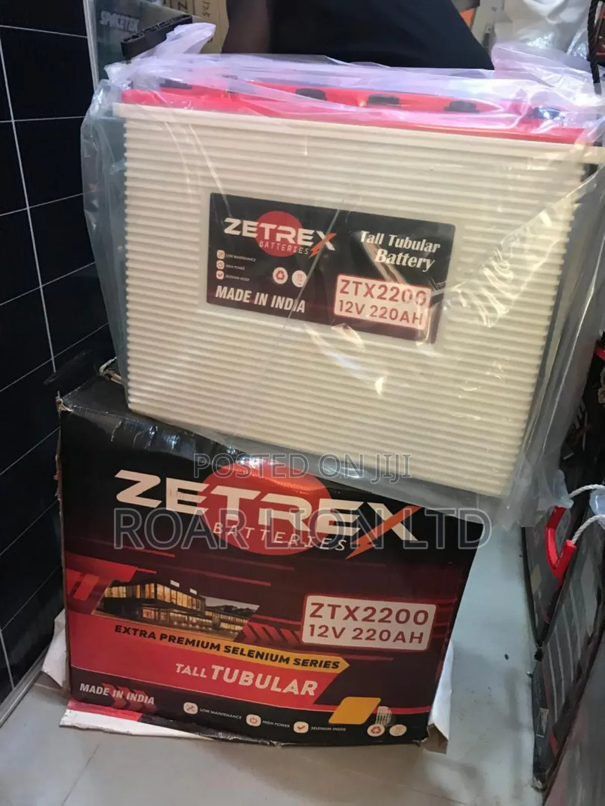 Zetrex 220 Tubular Battery