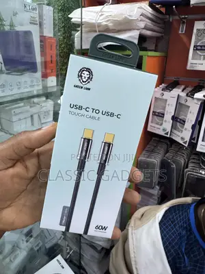 Green Lion Type-C to Type-C Tough 60w Cable (1m)