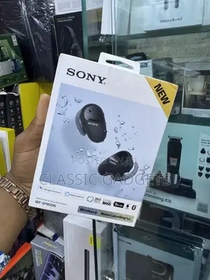 Sony WF-SP800N Wireless Earpiece With Google Assistant/Alexa