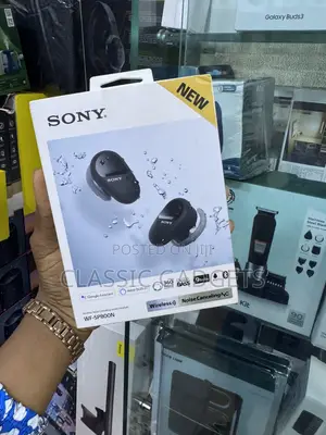 Sony WF-SP800N Wireless Earpiece With Google Assistant/Alexa