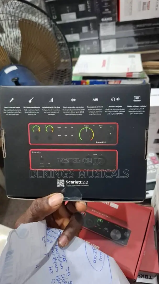 Focusrite Scarlett 2i2 Usb-c Audio Interface 4th Generation