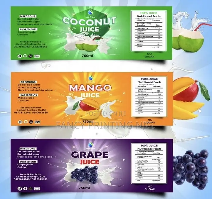Custom Product Labels Stickers – Quality Printing for Packaging
