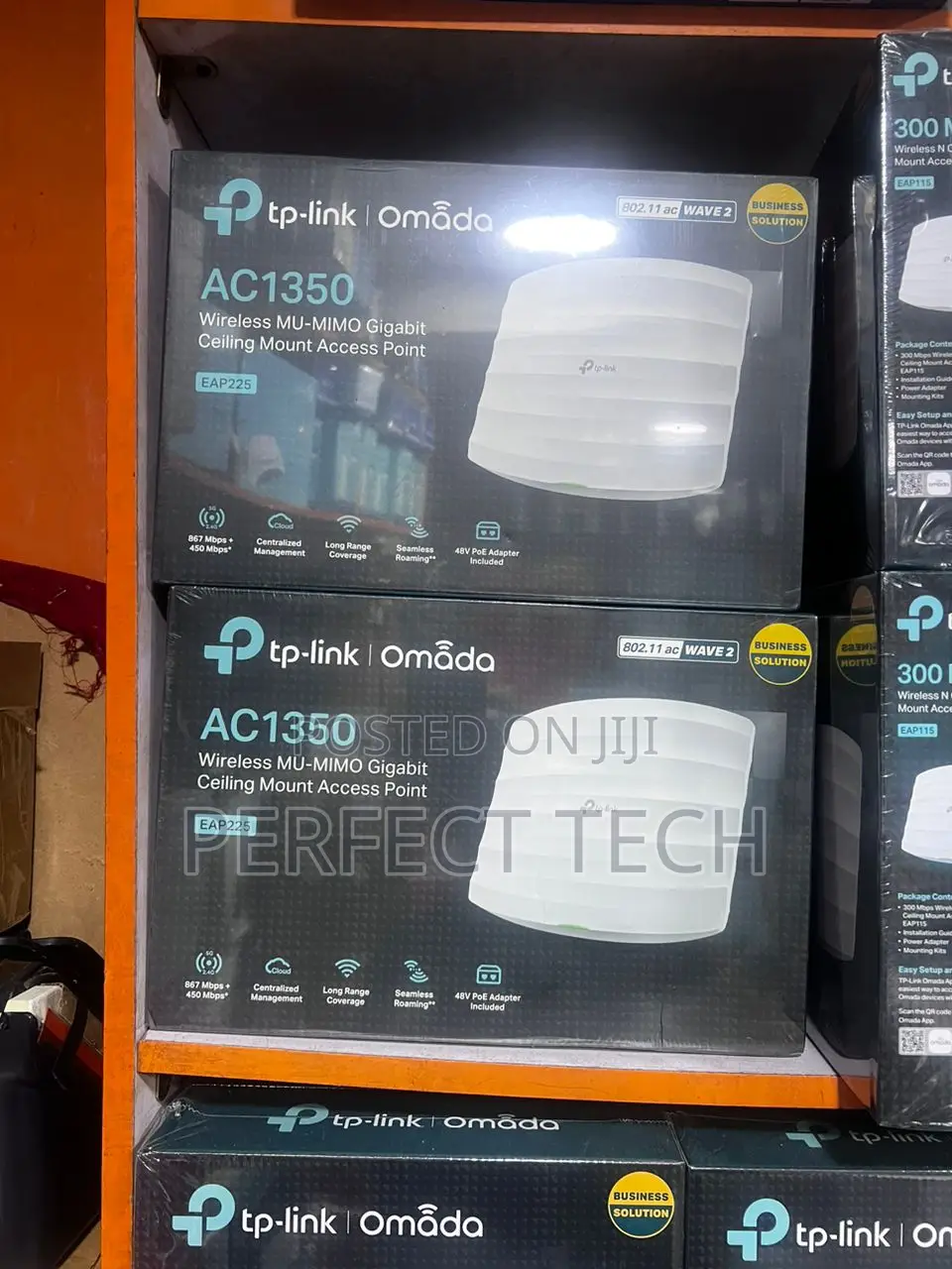 TP-LINK AC1350 MU-MIMO Gigabit Ceiling Mount Access Point