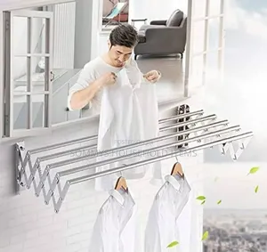 Retractable Foldable Cloth Drying Hanger