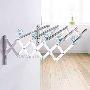 Retractable Foldable Cloth Drying Hanger