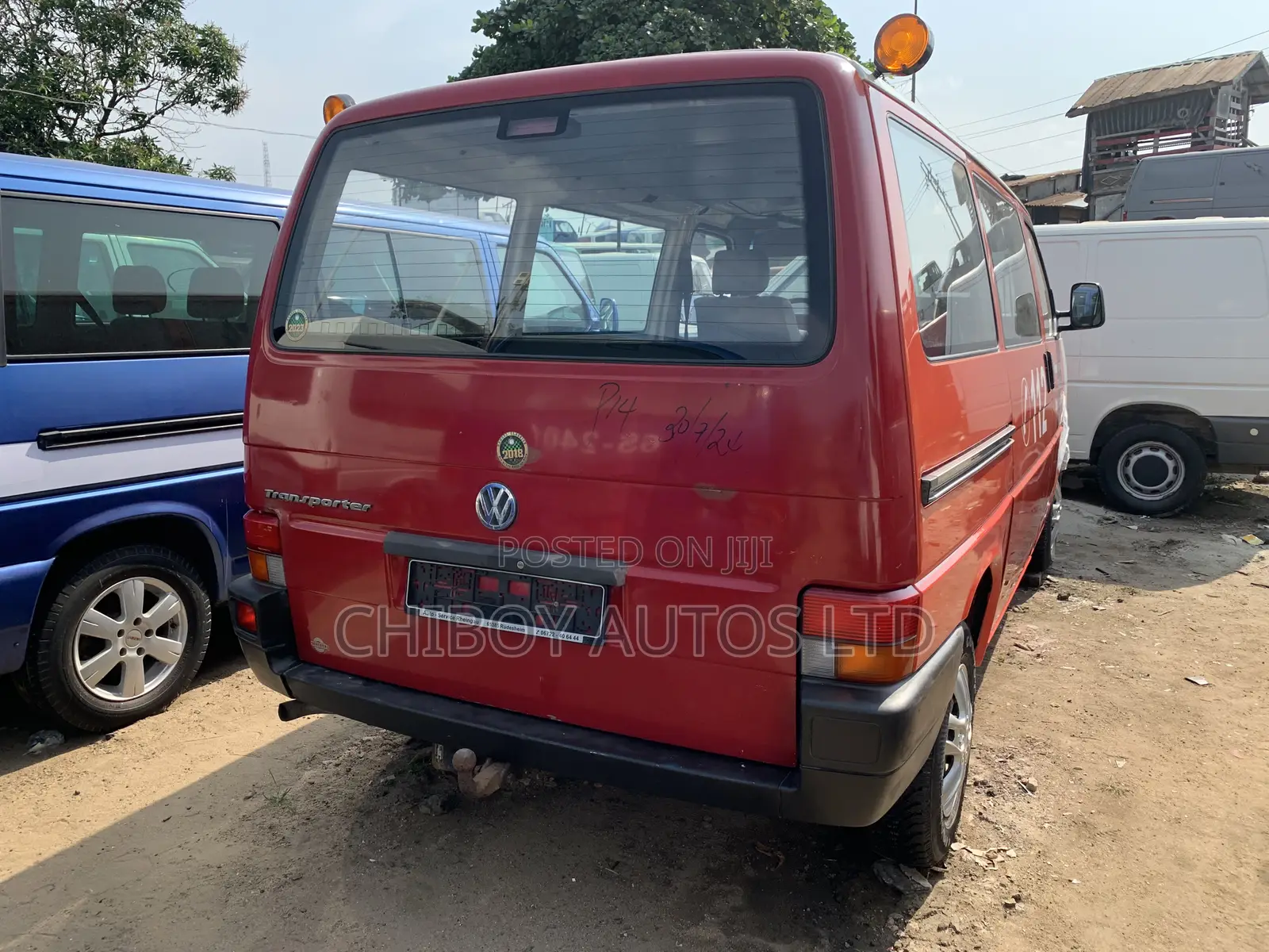 Volkswagen Transporter 2002 Red