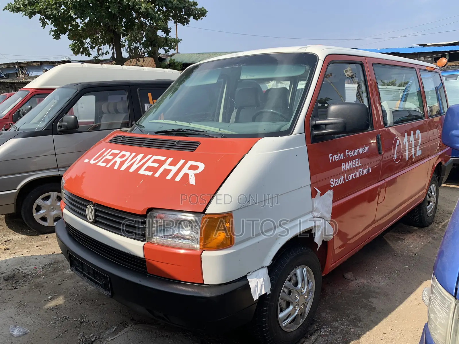Volkswagen Transporter 2002 Red