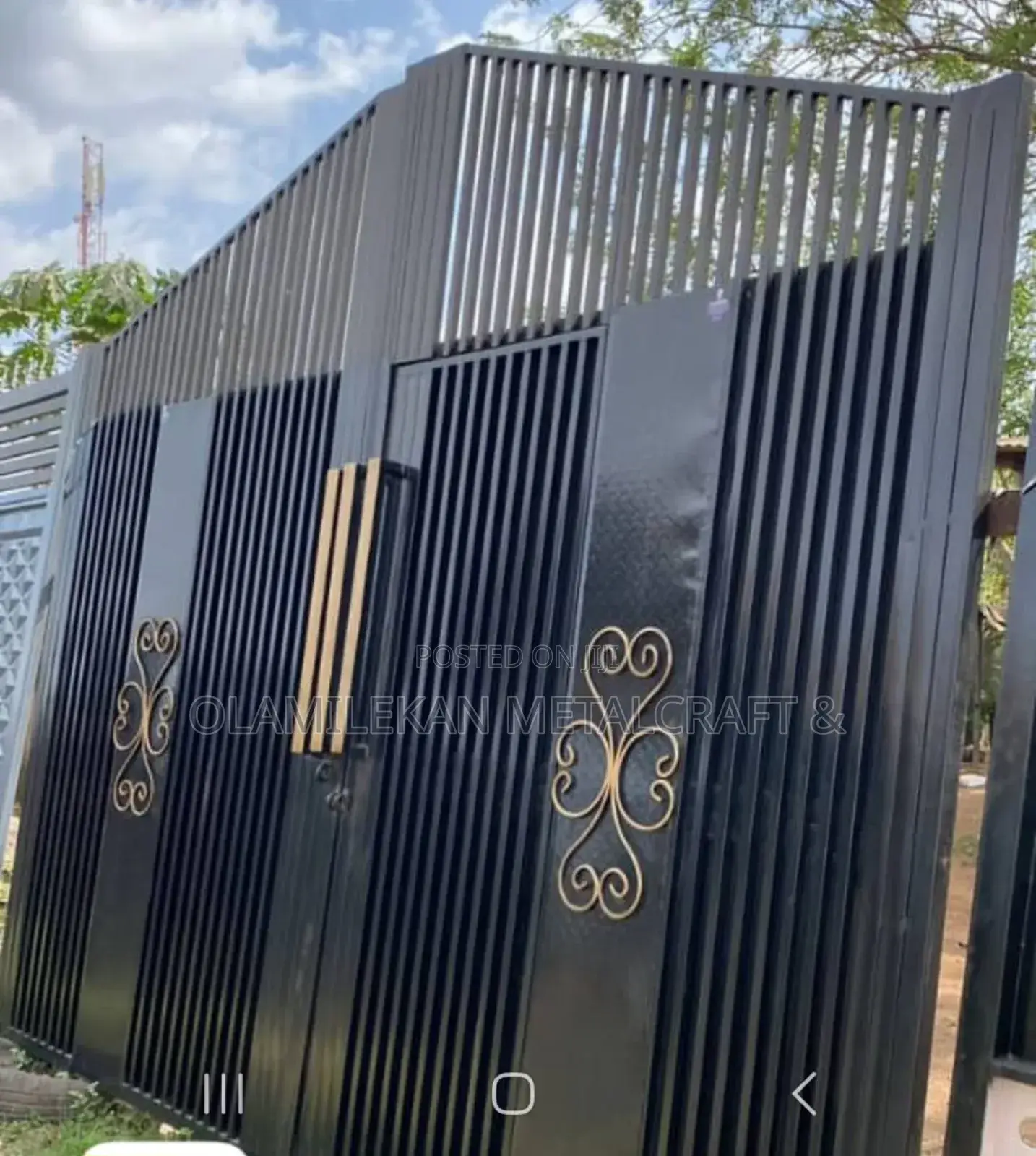 Bi Part Swing Gate