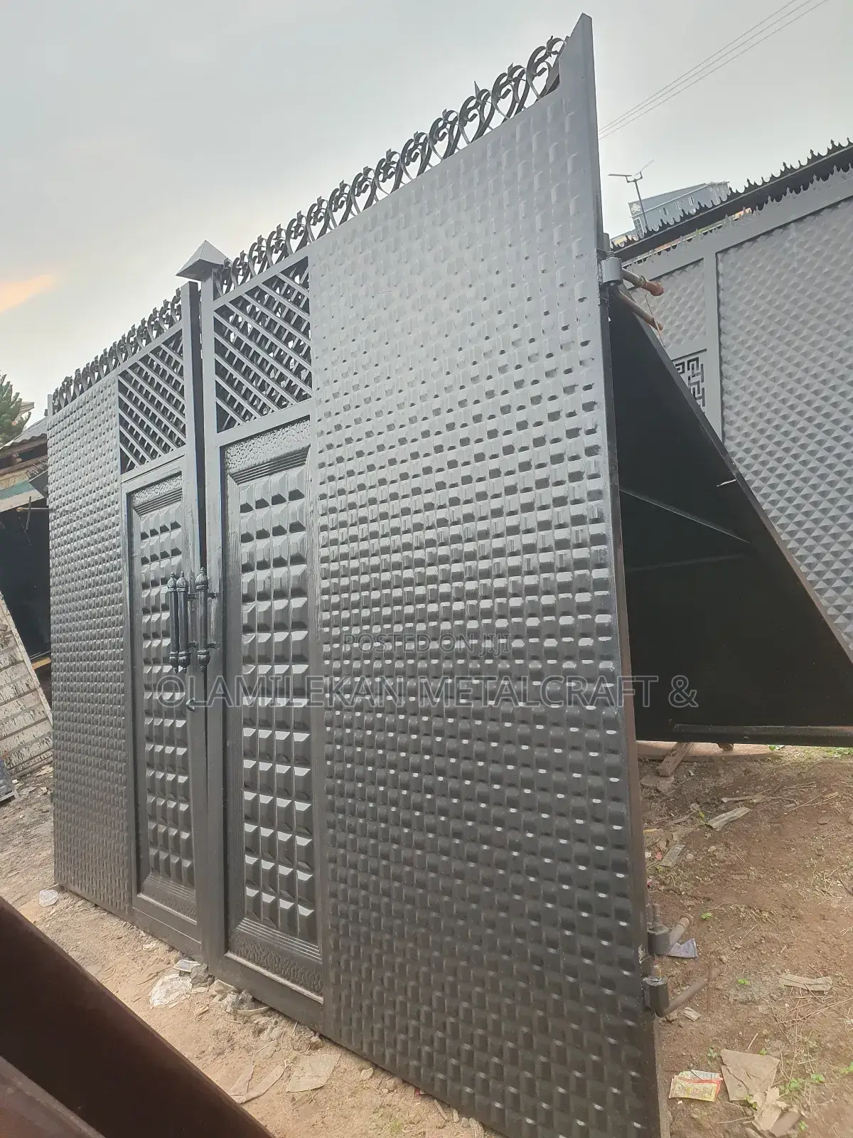 Bi Part Swing Gate