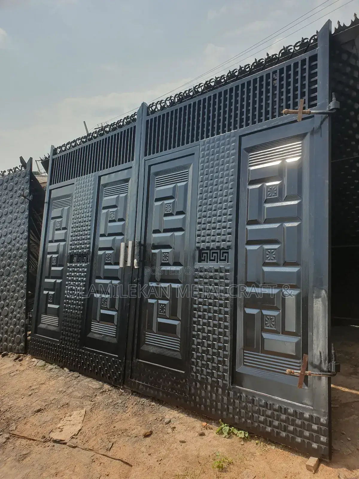 Bi Part Swing Gate