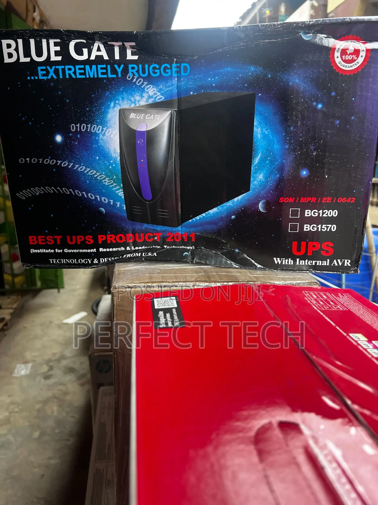 Blue Gate 1.2KVA UPS, Line Interactive - BG1200 (IRON BODY)