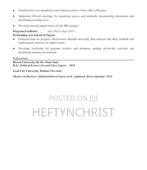 Administrative Assistant
