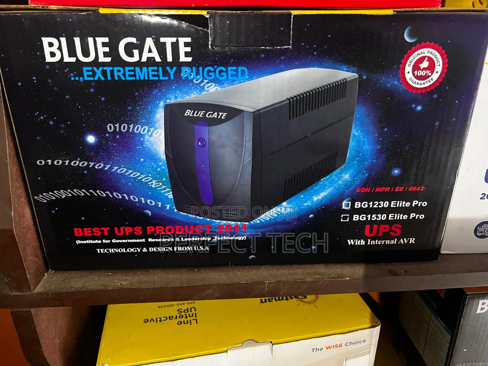 Blue Gate 1530VA Line Interactive UPS, {Elite Pro}