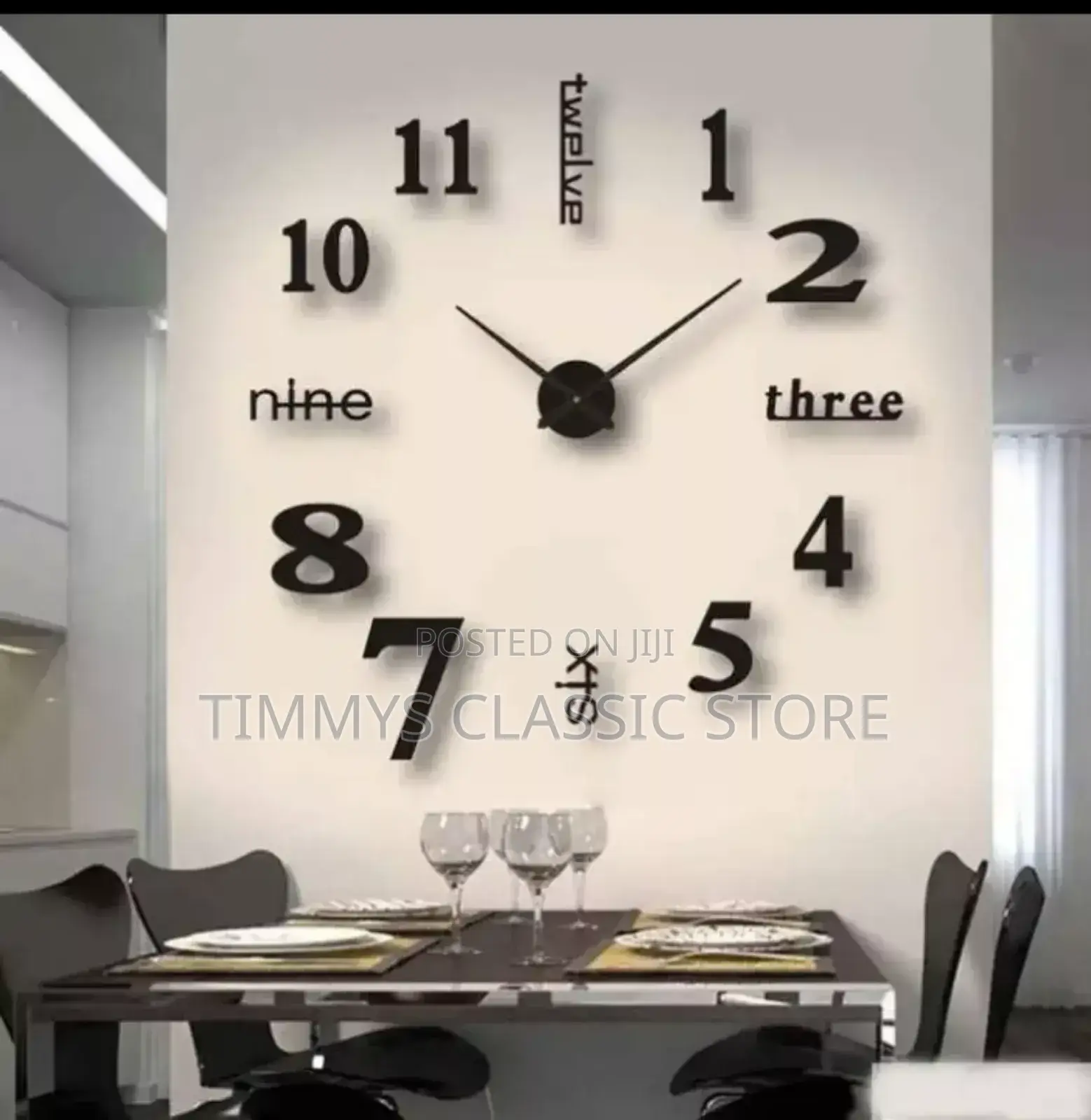 Attractive 3d Wall Clock
