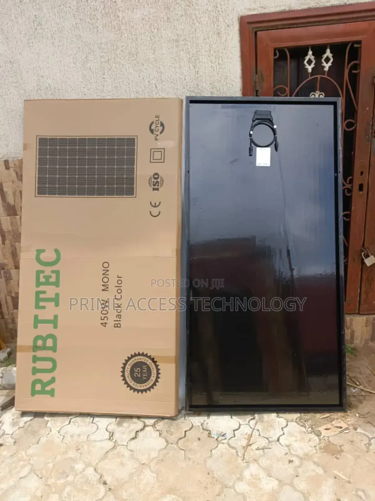450watts Black Face Mono RUBITEC SOLAR PANEL