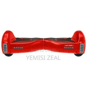 Red Hoverboard With Bluetooth Speaker
