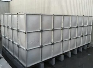 Fibreglass FRP GRP Water Tank, Braithwaite Prs. Steel Expert