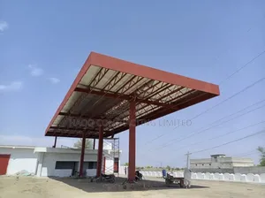 Filling Station Canopy Construction