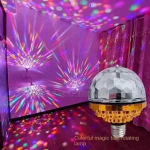 Multi Coloured Disco Light