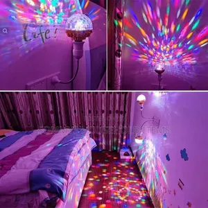 Multi Coloured Disco Light