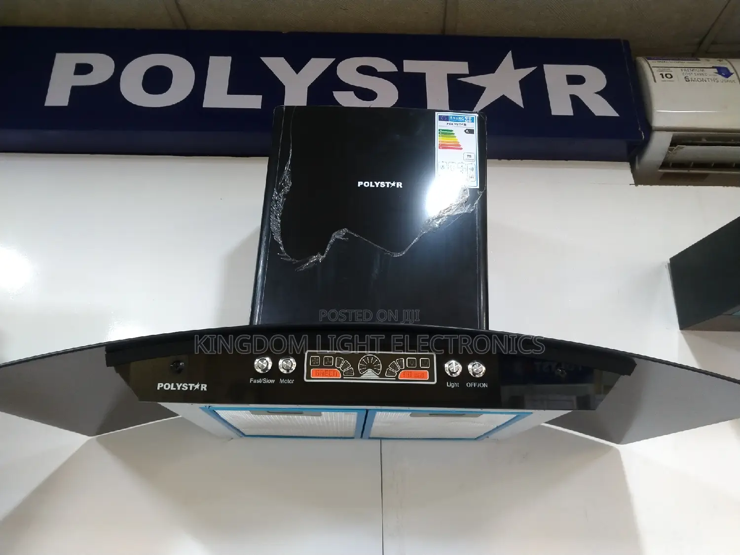 Original Polystar Kitchen Heat Extractor 60x60cm