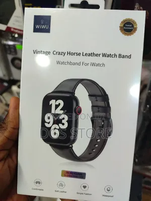 Wiwu Vintage Crazy Horse Leather Watch Band 38mm,45mm,49mm